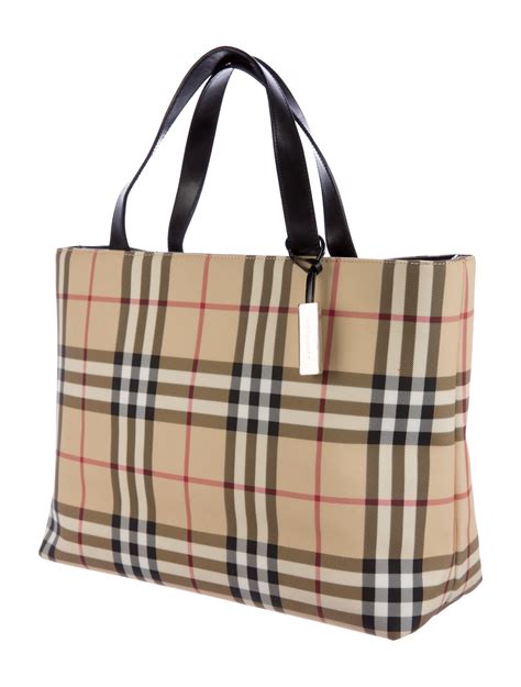 burberry tote bag plaid|burberry check purse.